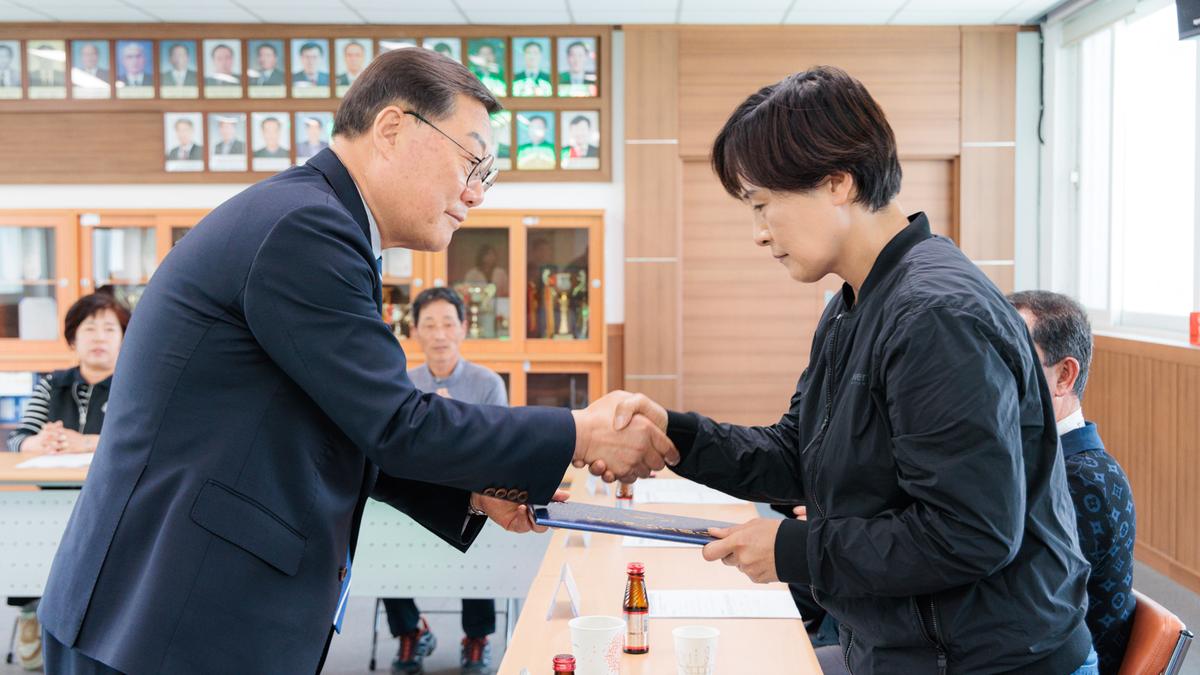 덕곡면 주민자치회 위원 위촉식
