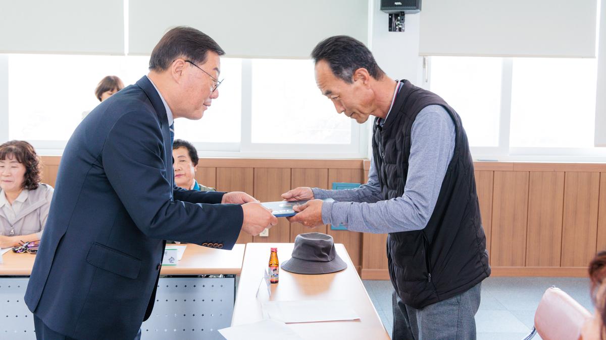 덕곡면 주민자치회 위원 위촉식