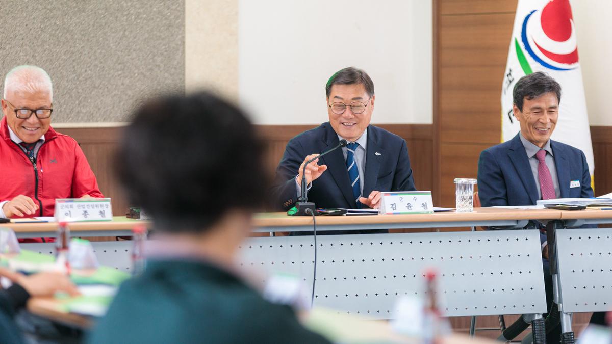덕곡면 주민자치회 위원 위촉식