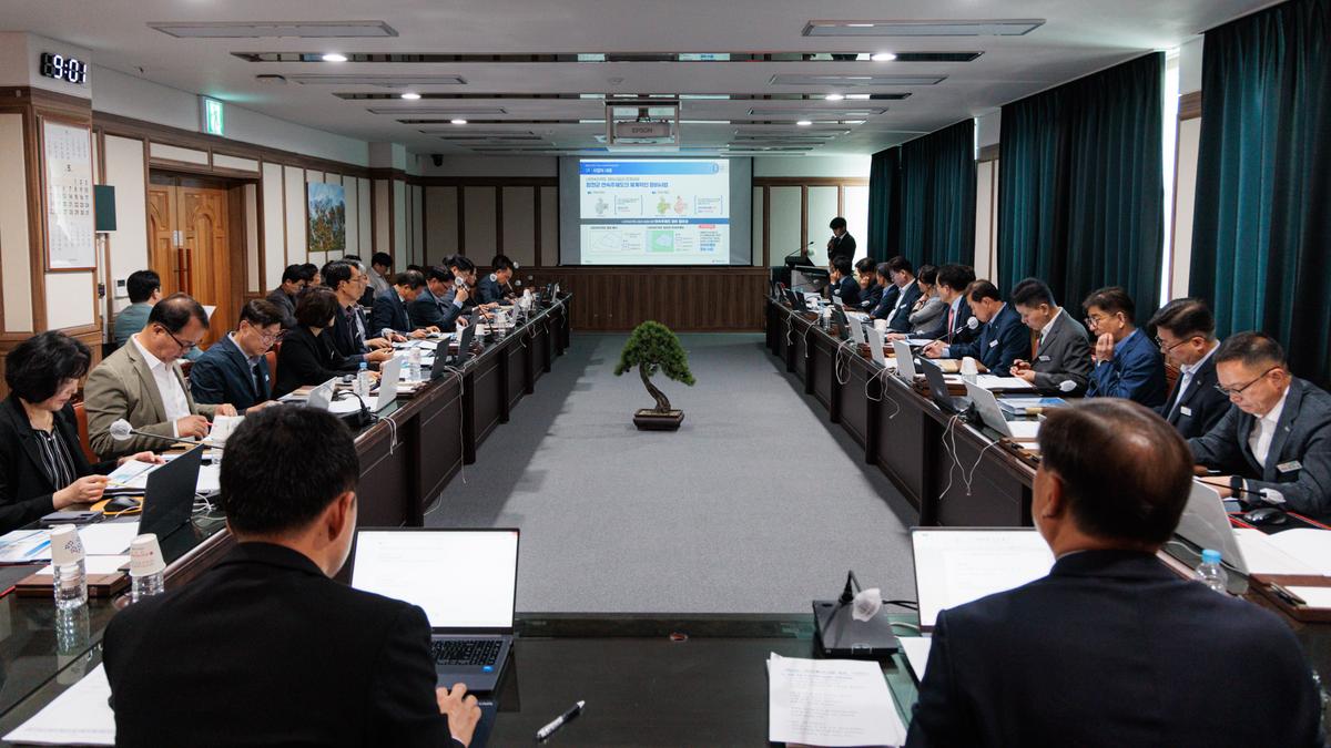 합천군 지적도 기반의 연속주제도 db용역 착수보고회