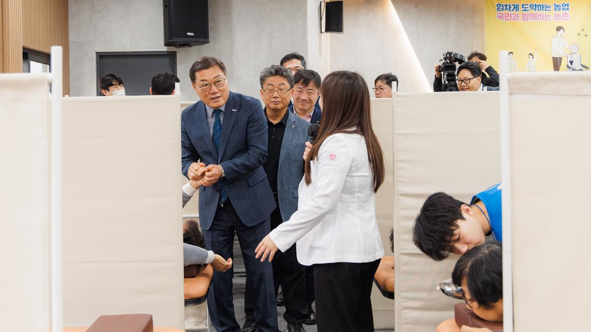 합천동부농협 농촌 왕진버스