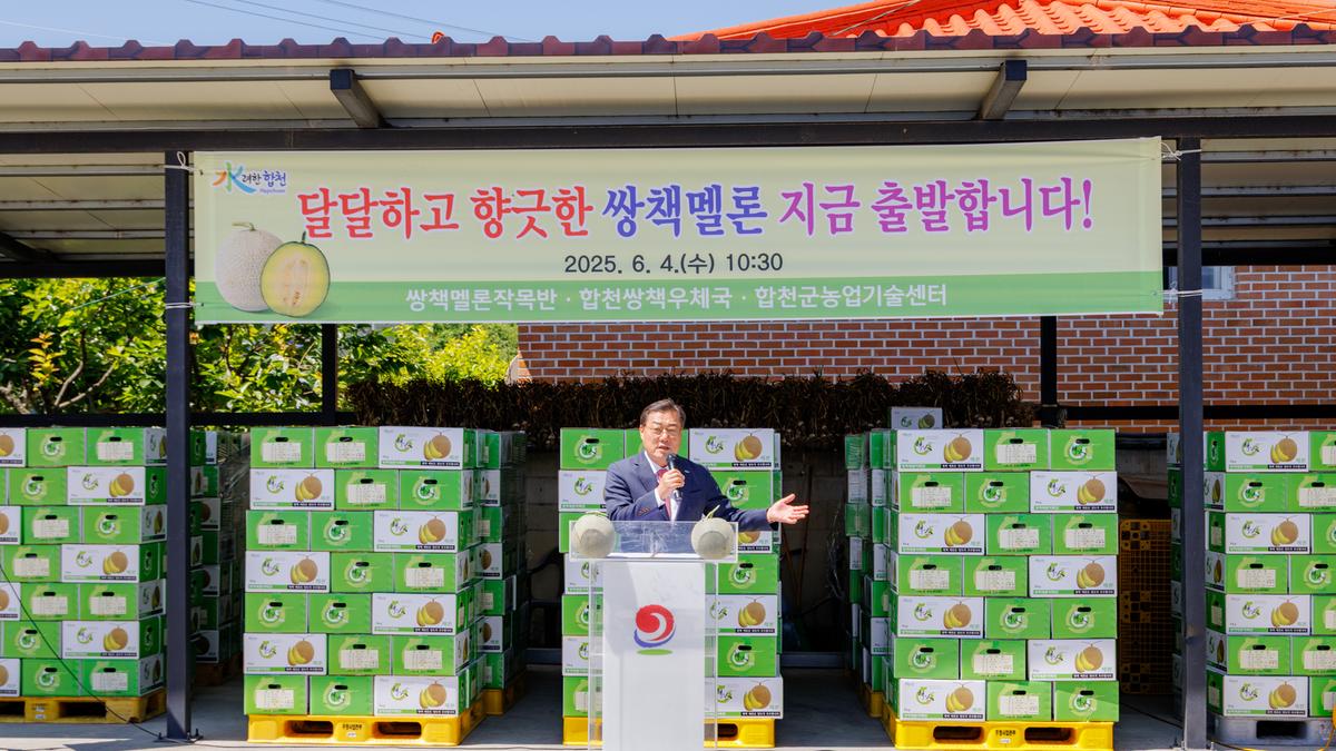  2025년 쌍책멜론 출하식 개최 