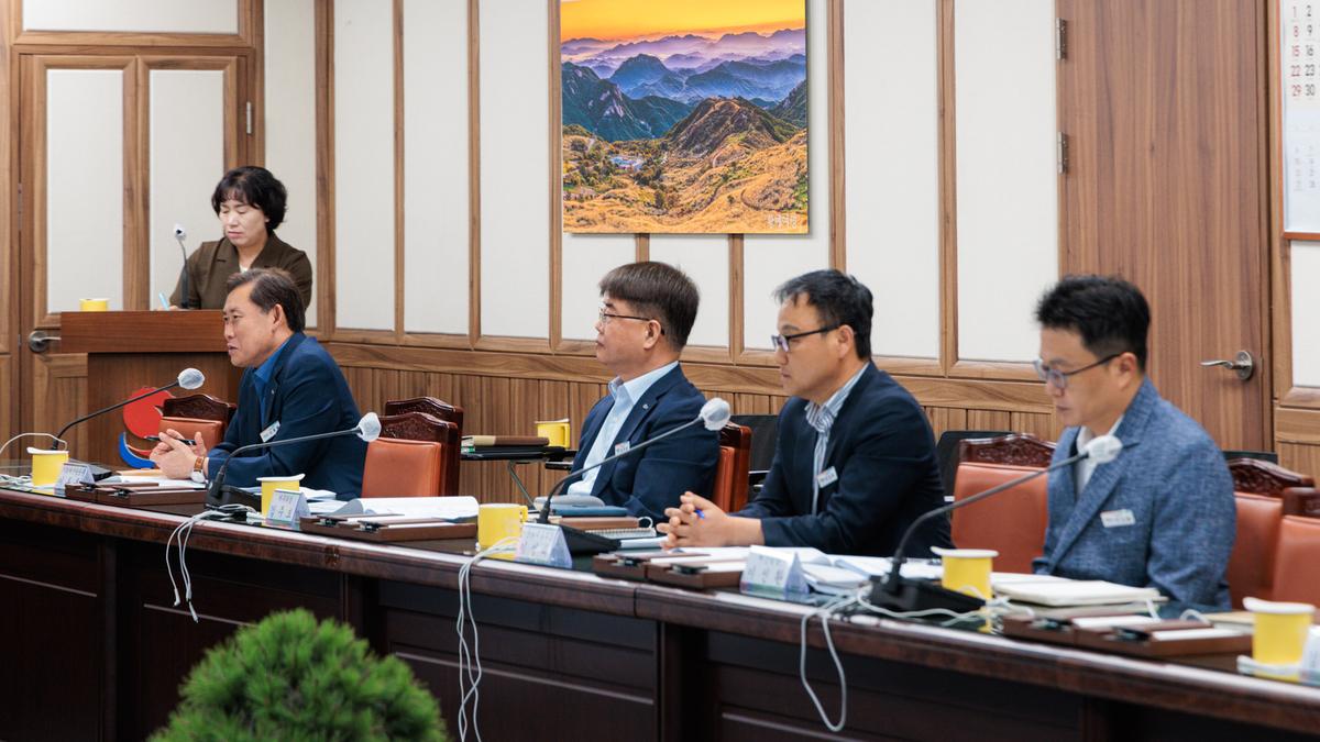 합천문화예술회관 건립사업 추진상황 보고회