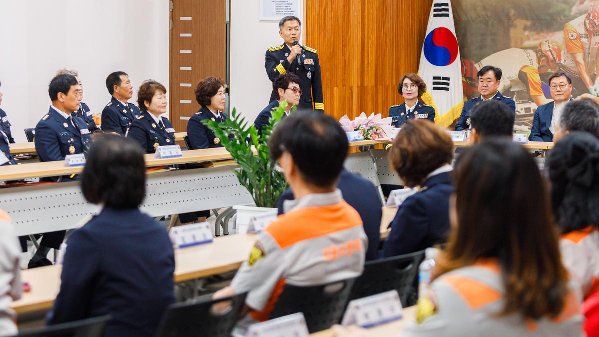 합천.부사사하구 의용소방대 교류행사