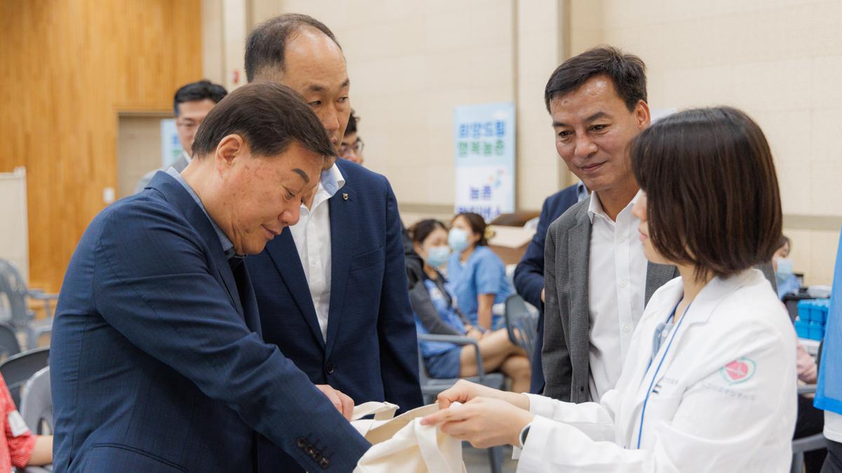 합천농협 왕진버스 