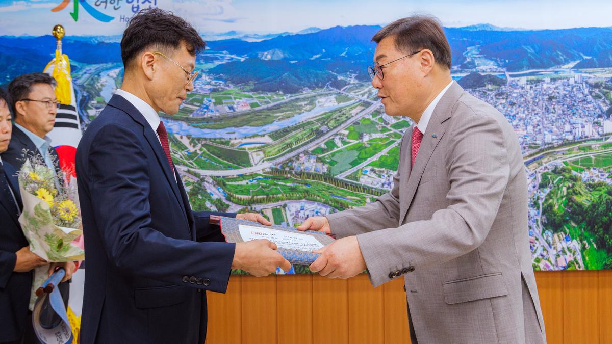 사무관 승진자 임용장 교부