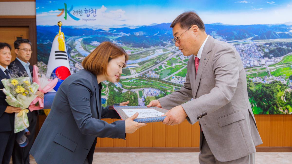 사무관 승진자 임용장 교부