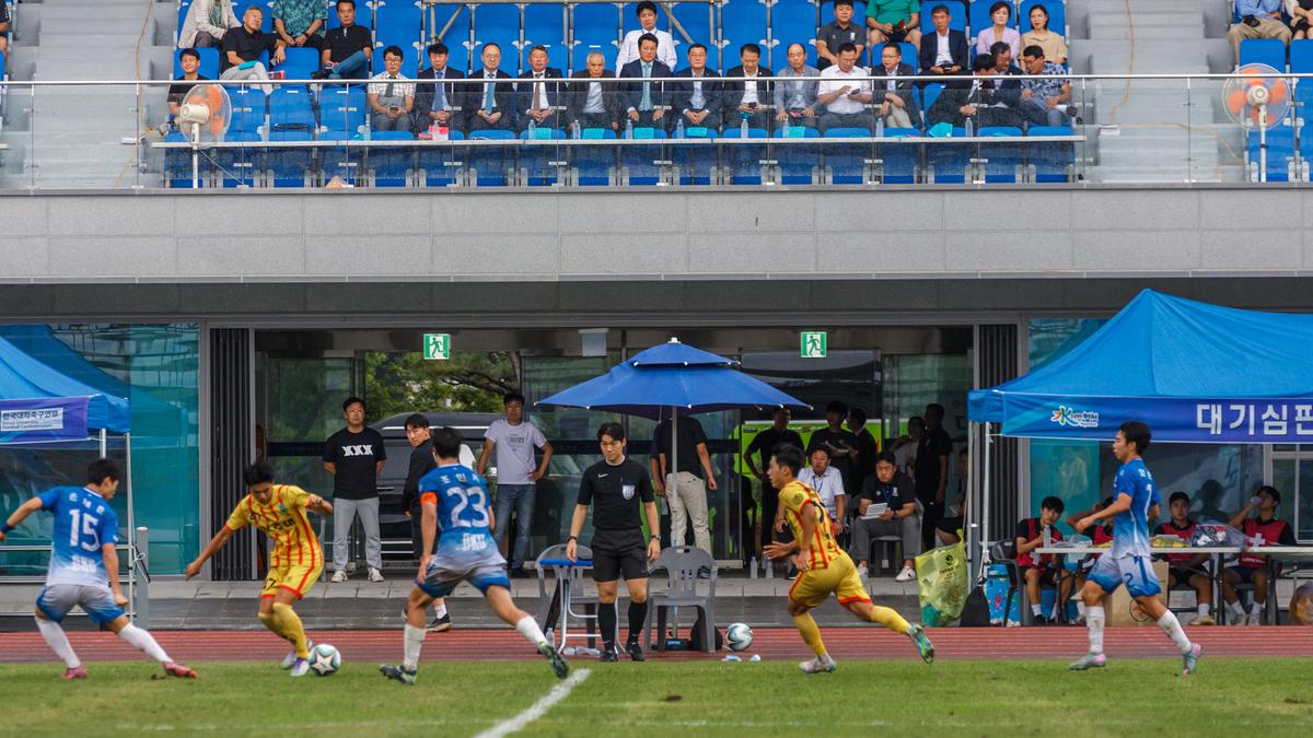 대학축구연맹 황가람기 결승전