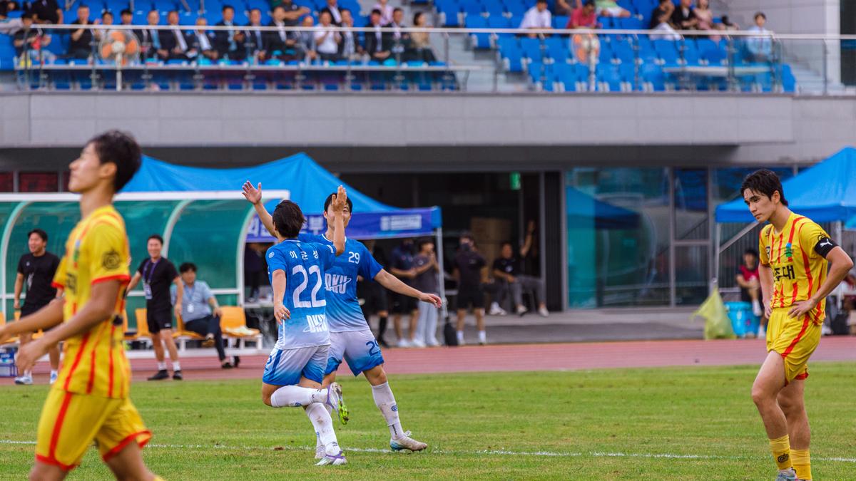 대학축구연맹 황가람기 결승전