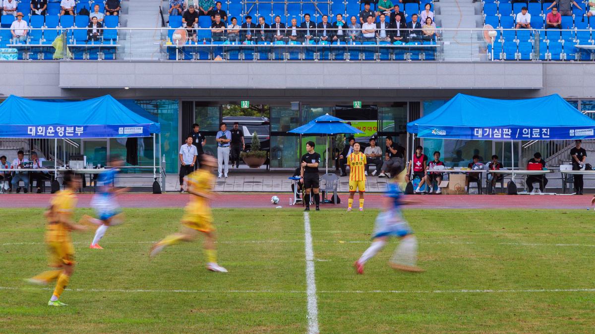 대학축구연맹 황가람기 결승전
