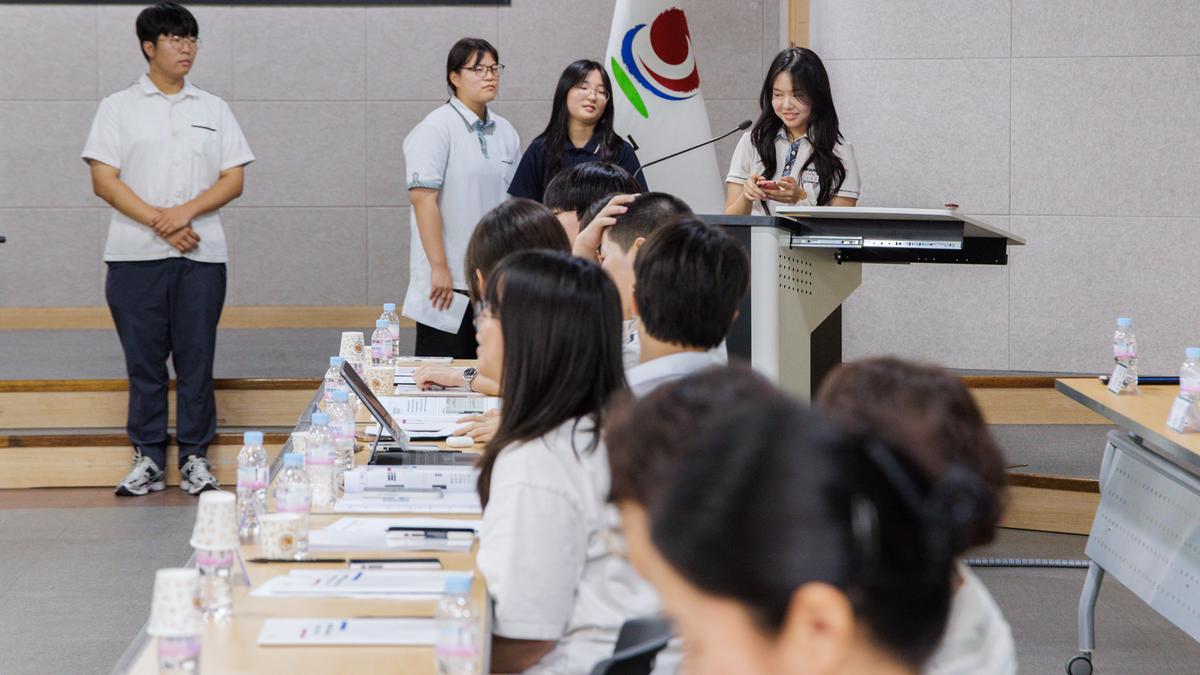고등학생 어학연수 결과발표회