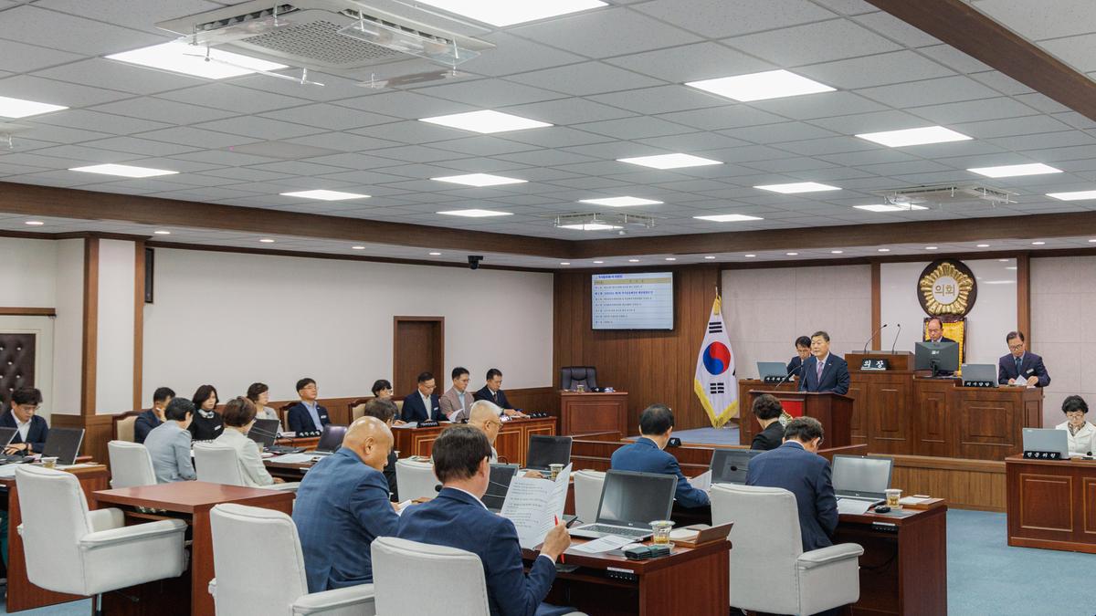 제293회 합천군의회 임시회 제1차 본희의