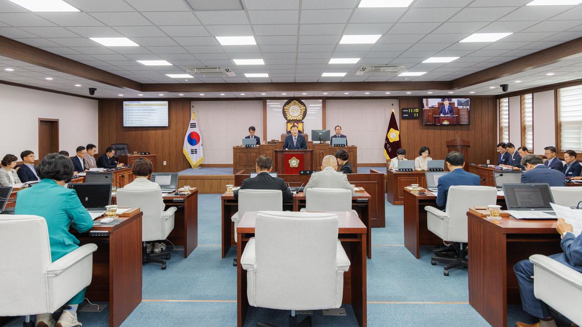 제293회 합천군의회 임시회 제1차 본희의