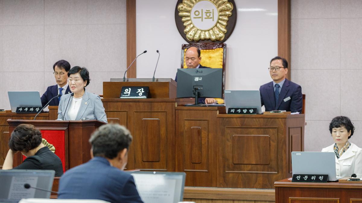 제293회 합천군의회 임시회 제1차 본희의