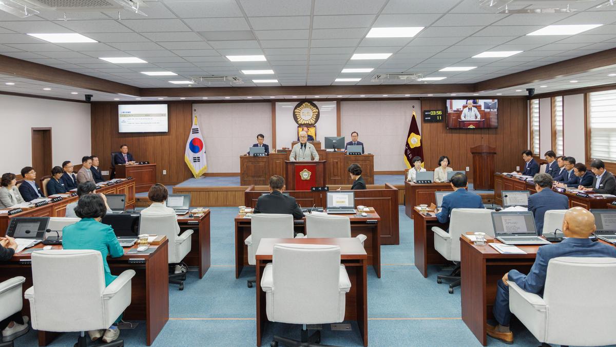 제293회 합천군의회 임시회 제1차 본희의