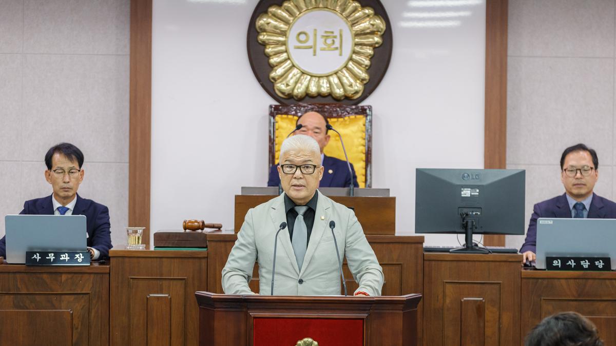 제293회 합천군의회 임시회 제1차 본희의