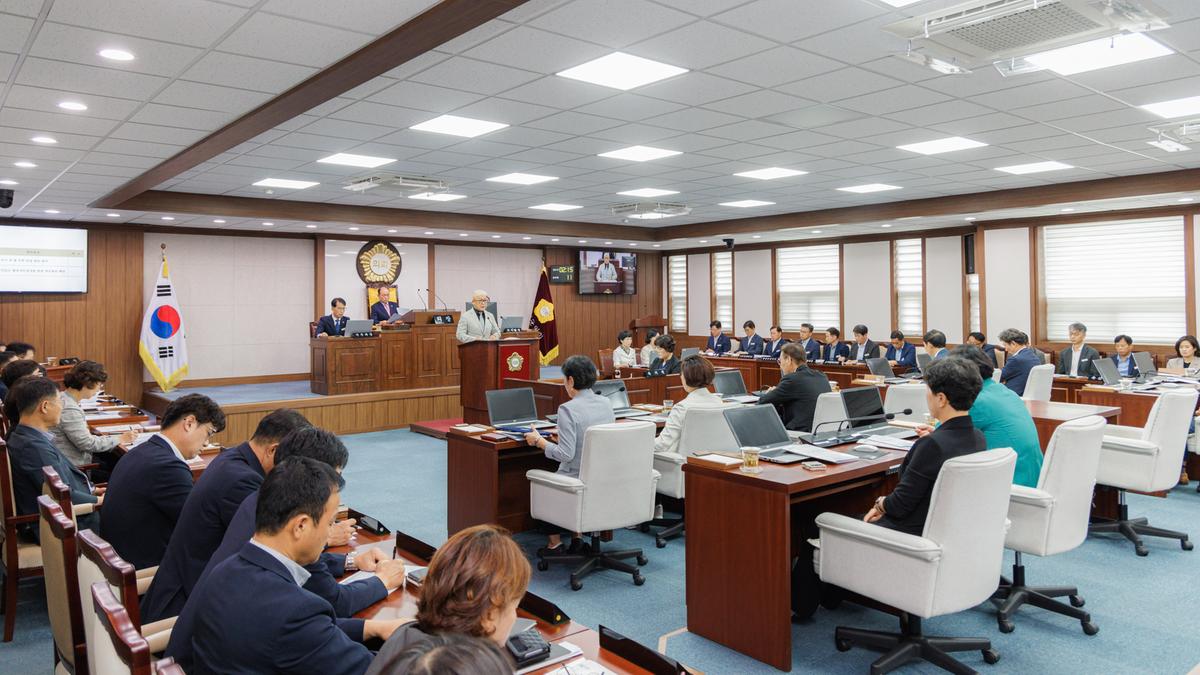 제293회 합천군의회 임시회 제1차 본희의