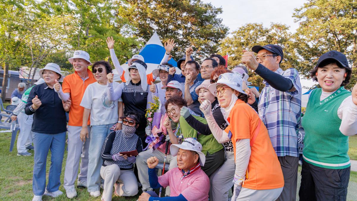 제1회 합천군수배 전국파크골프대회 시상식