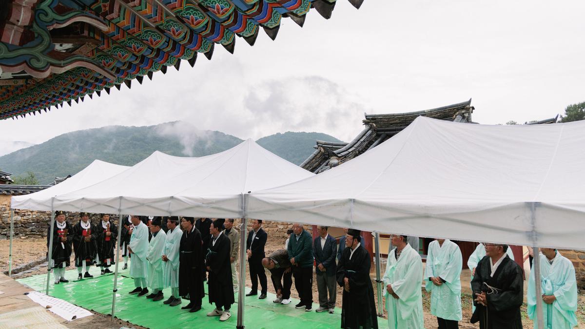 향교 추기석전대제(추향제)봉행
