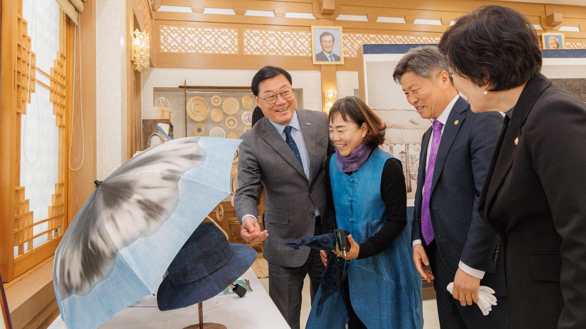 제10회 합천공예품 전시회 개막식