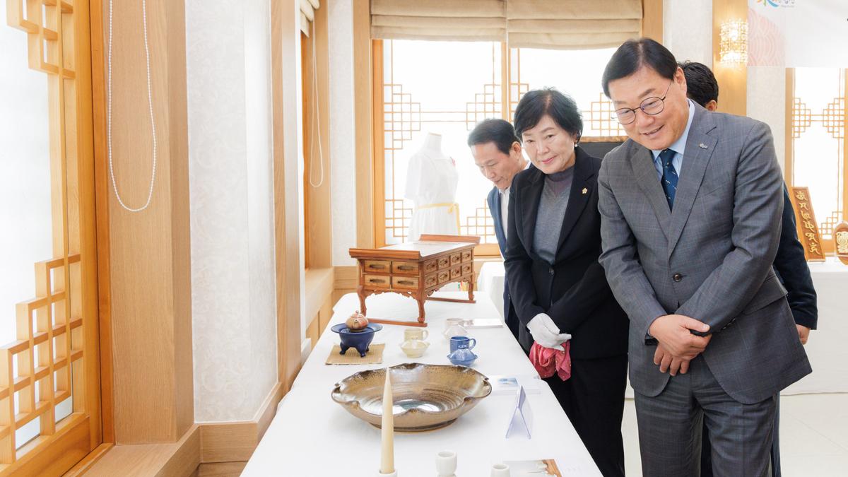 제10회 합천공예품 전시회 개막식