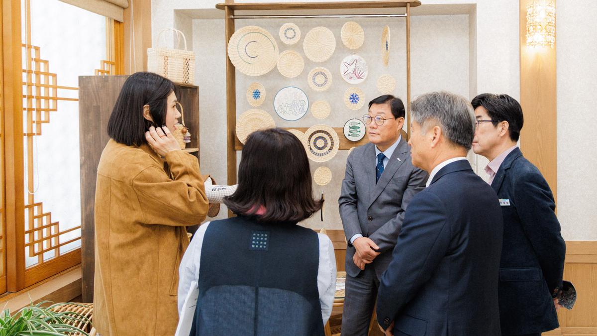 제10회 합천공예품 전시회 개막식