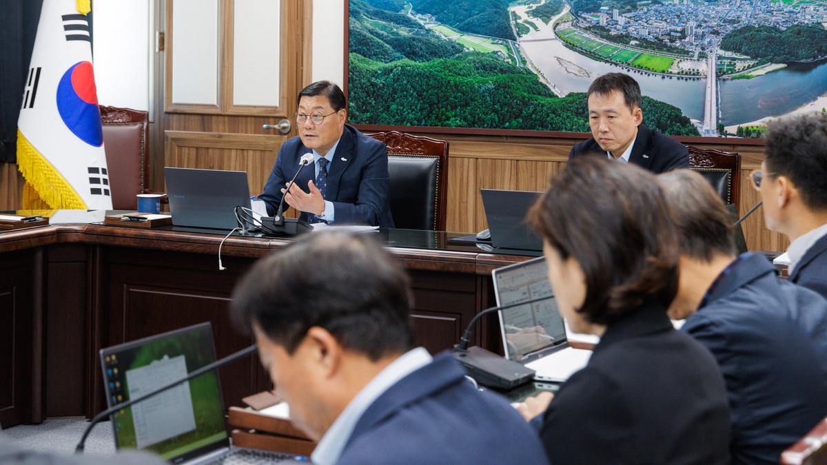 군수주재 확대간부회의