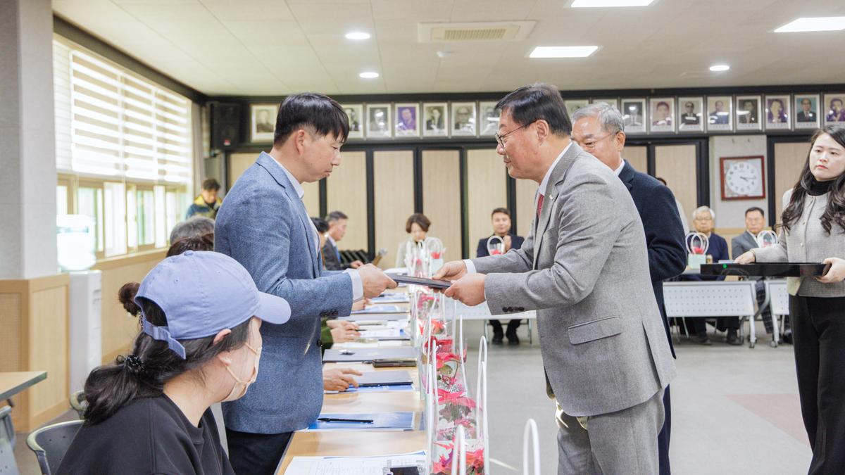 민주평화통일자문회의 합천군협의회 출범식 및 정기회의