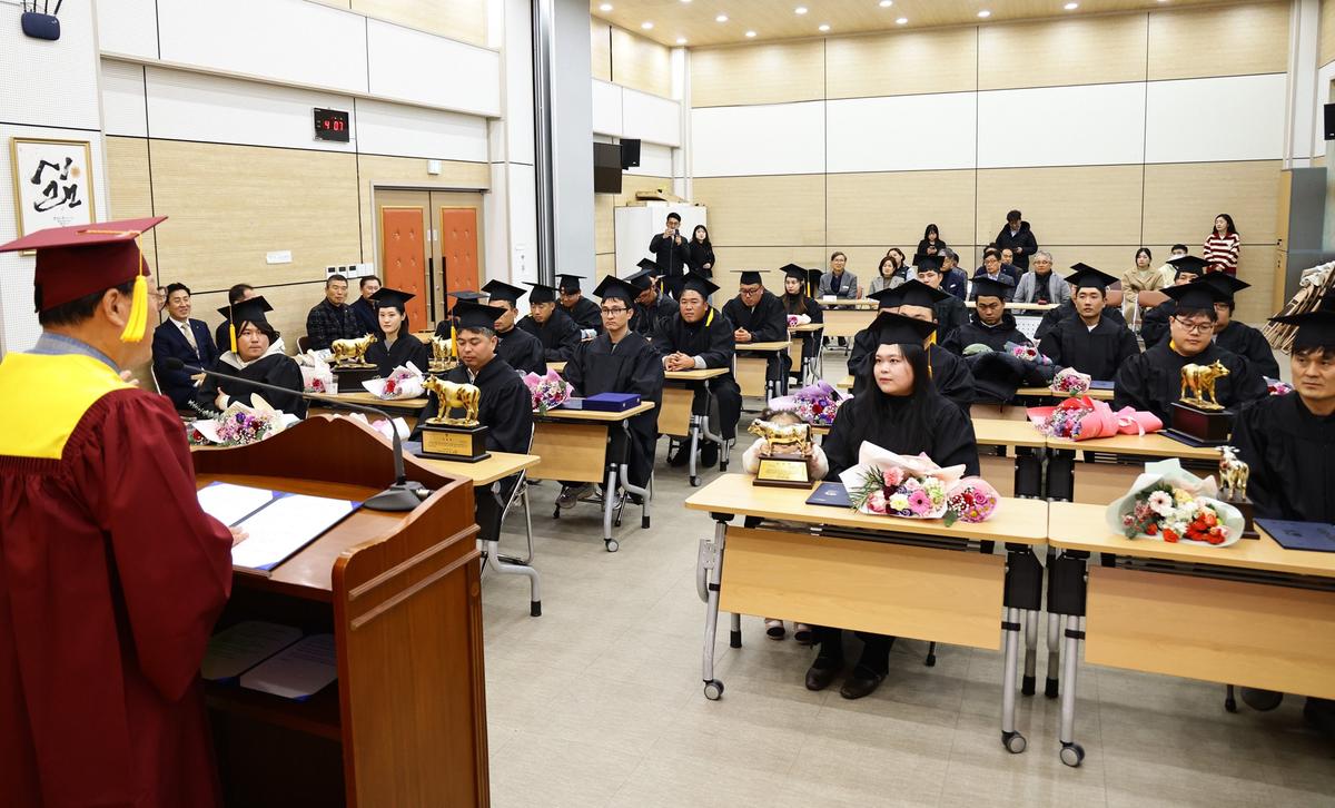 한우사육 청년축산인 아카데미 수료식