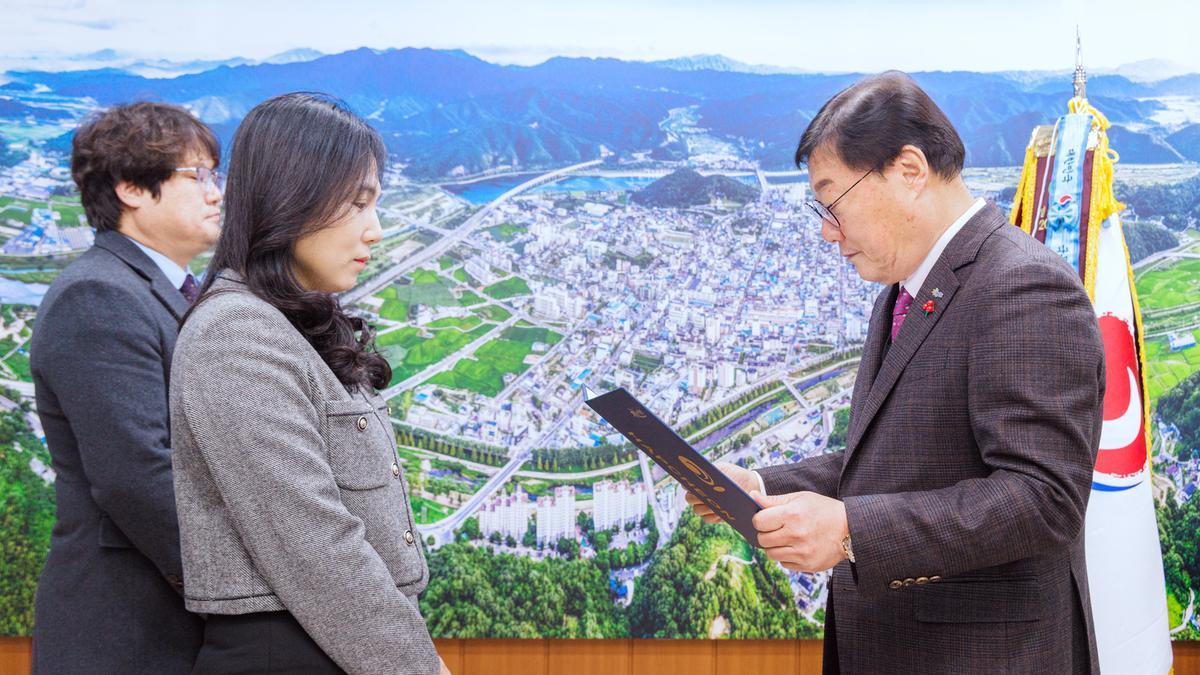 하반기 공무직 임용자 임용장 교부