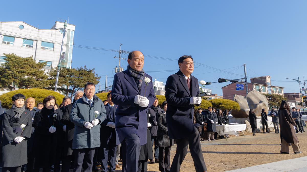 충혼탑 3.1독립운동운동기념탑 임란창의사 참배