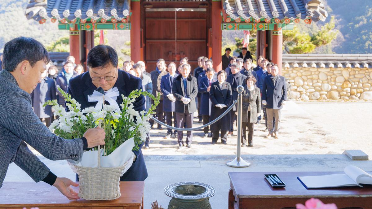 충혼탑 3.1독립운동운동기념탑 임란창의사 참배