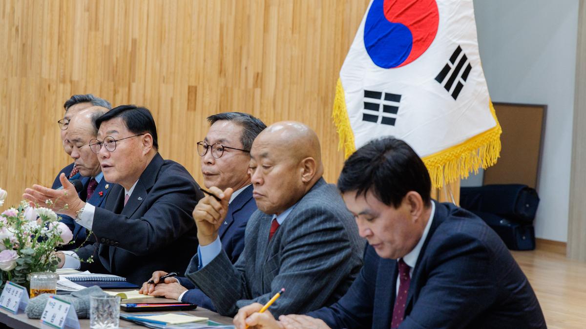 군민과의 대화 - 묘산면