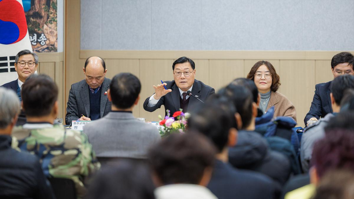 군민과의 대화 - 가야면