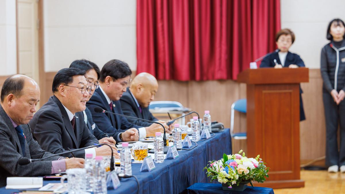 군민과의 대화 - 야로면