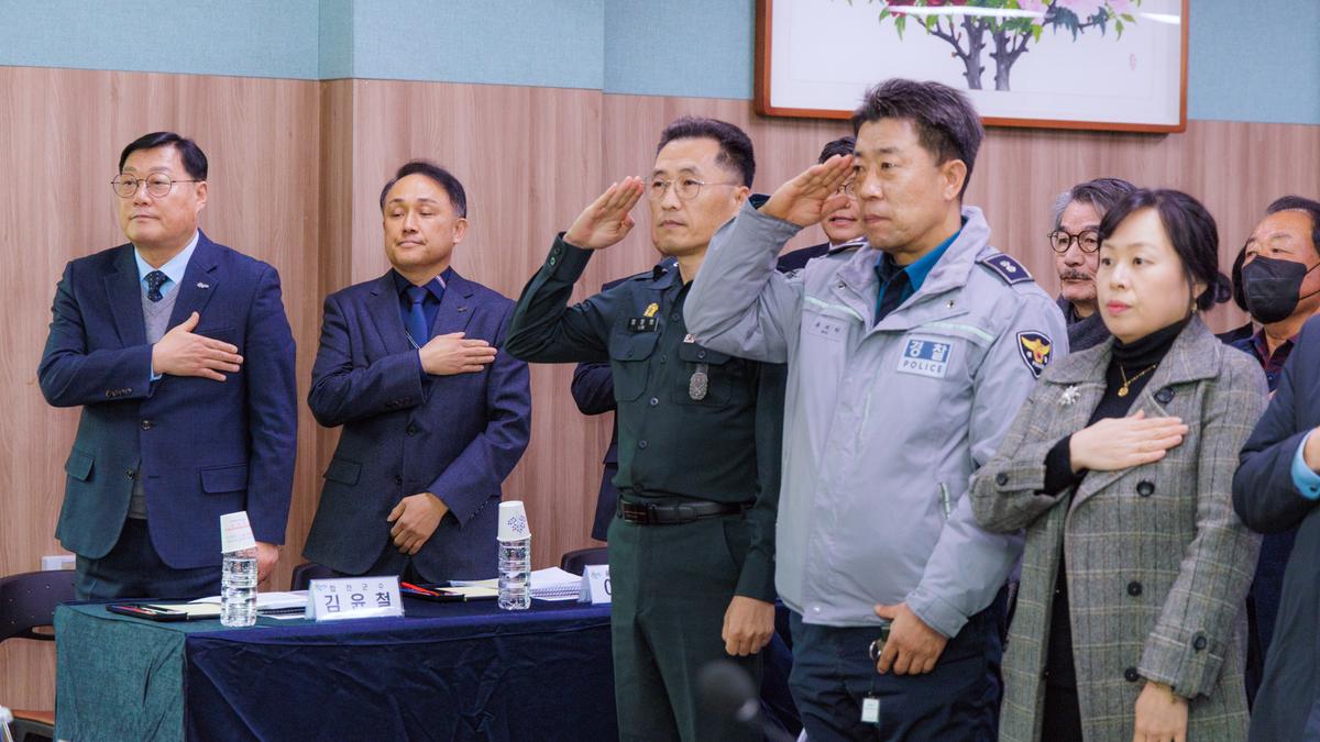 군민과의 대화 - 율곡면