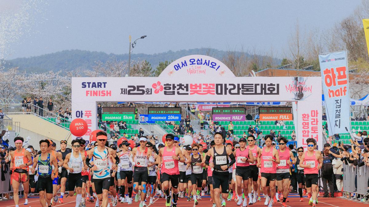 제25회 합천 벚꽃마라톤대회