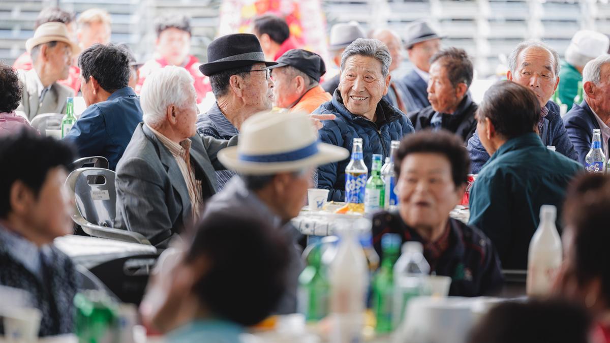 용주면 노인의날 행사
