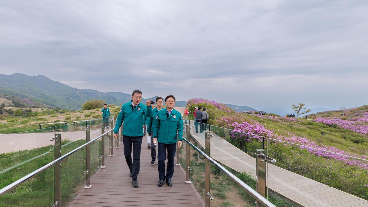 제30회 황매산철쭉제 경남도 합동 안전점검
