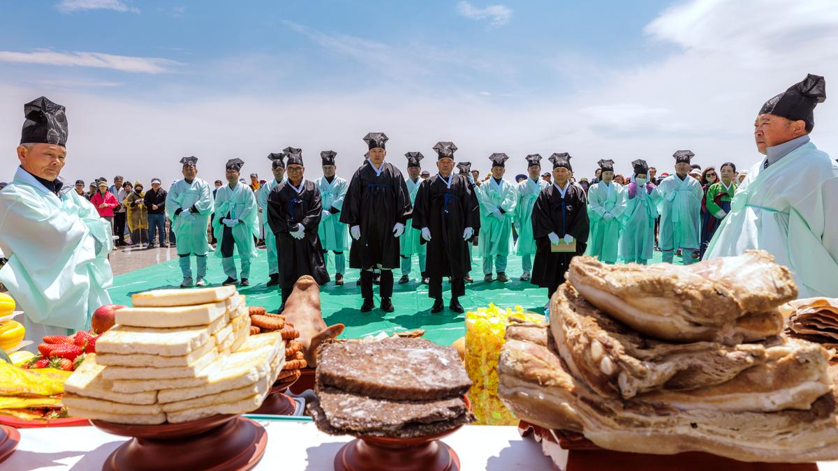 황매산 철쭉제 철쭉제례