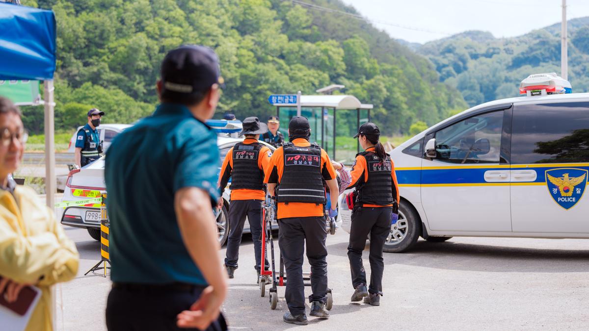 산사태 재난대비 합동훈련