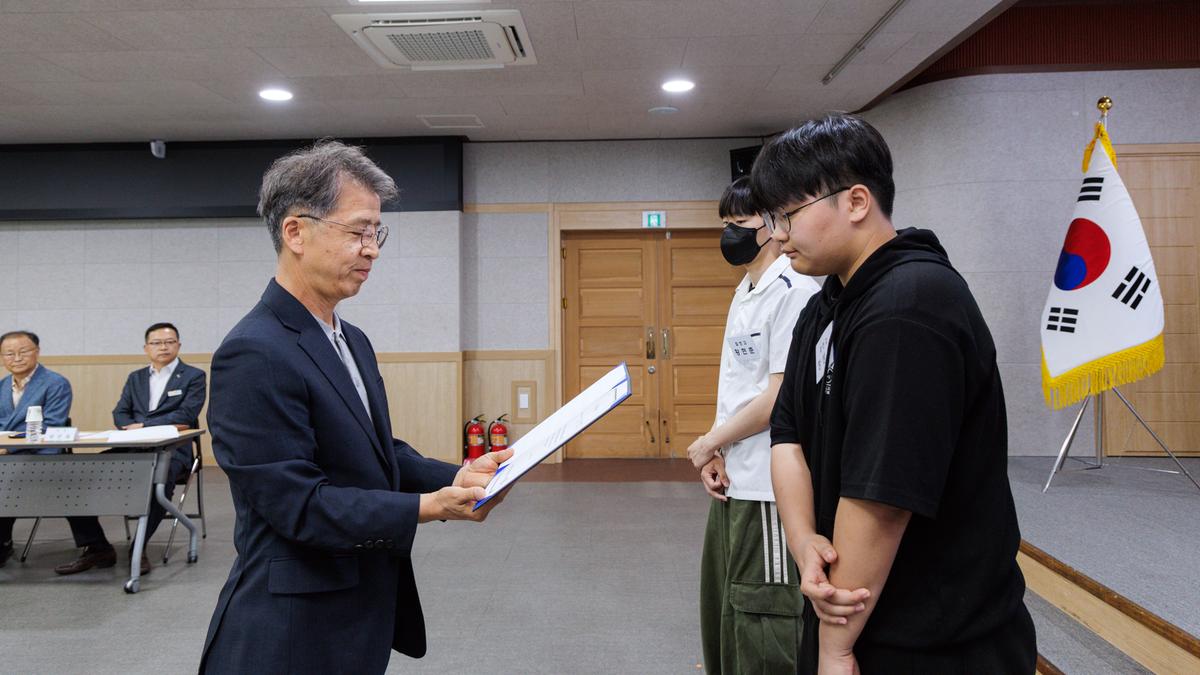 합천군인재육성재단 2026년 장학증서 수여식