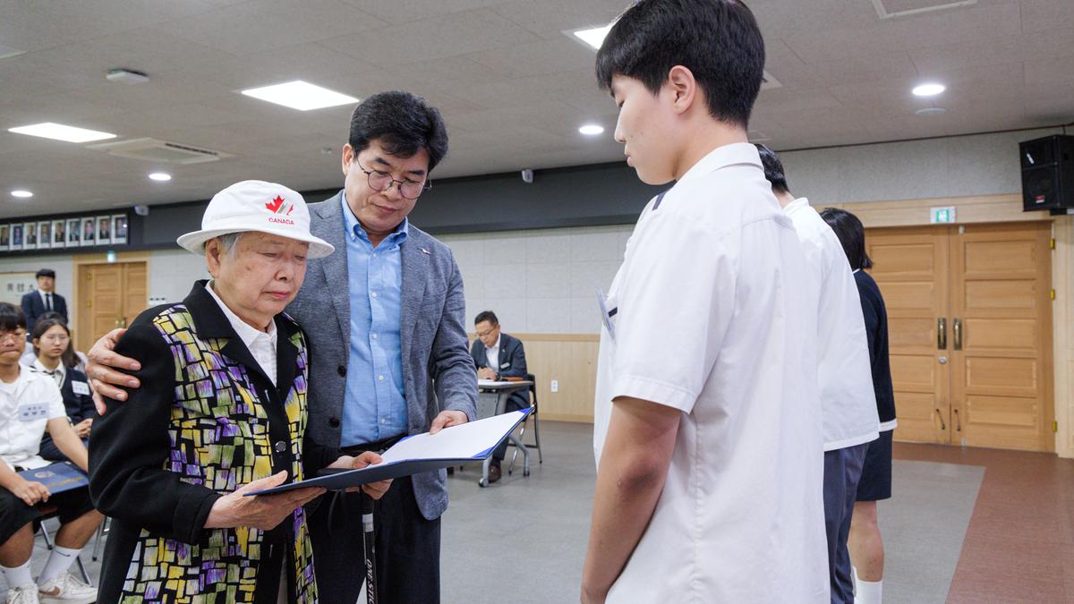 합천군인재육성재단 2026년 장학증서 수여식