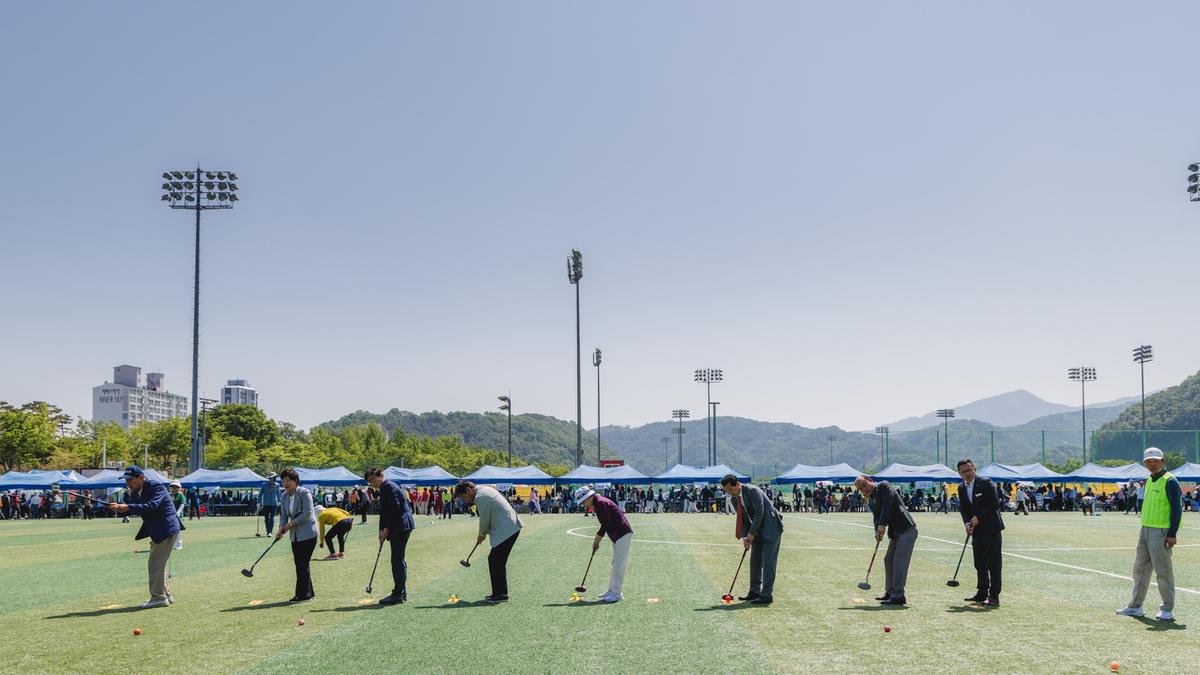 제12회 합천군수배 전국그라운드골프대회 개회식
