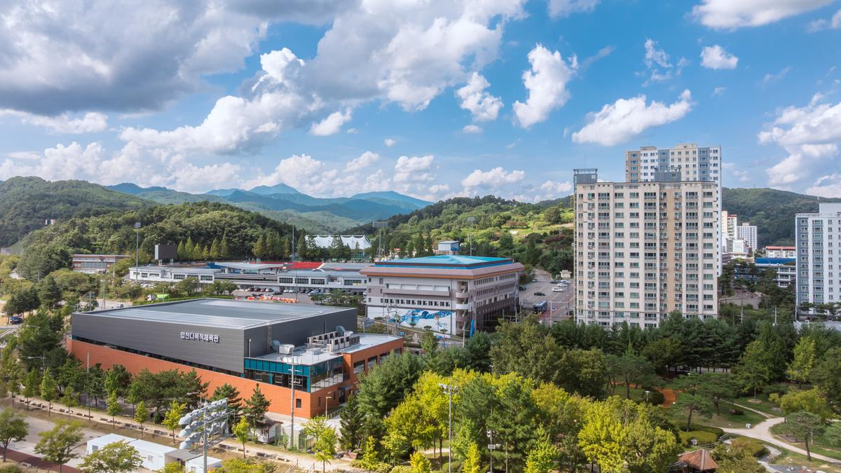합천다목적체육관 전경