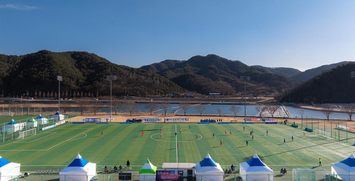 군민체육공원 드론