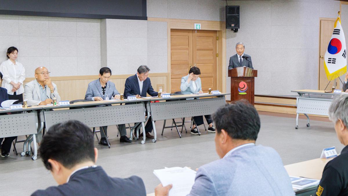 민주평통합천군협의회 2분기 정기회의