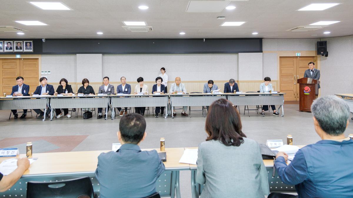 민주평통합천군협의회 2분기 정기회의