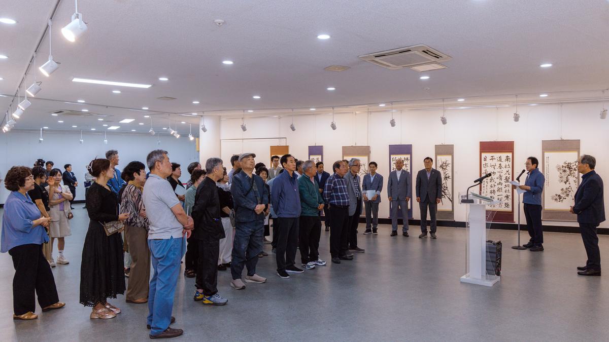 제26회 합천미술협회 회원전 오픈식