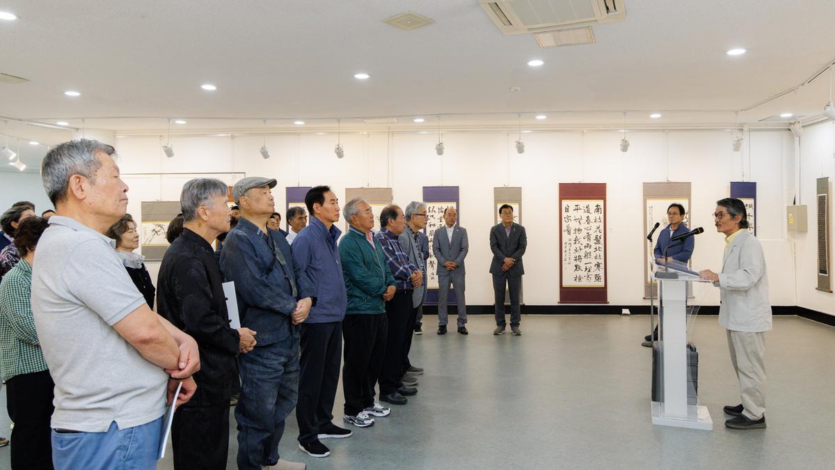 제26회 합천미술협회 회원전 오픈식